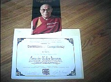 Our certificate